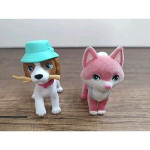 Barbie Pets Blind Bag Dog Cat Figures Flocked Replacement Pieces Vet Animals A10